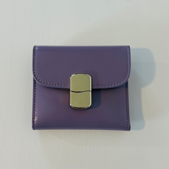 Sézane Milo Small Wallet - Icy Lilac - Picture 2 of 5